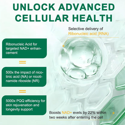 Revitalize Your Vitality with NAD+ Resveratrol 910Mg Supplement - 120 Capsules for Enhanced Energy and Radiant Skin