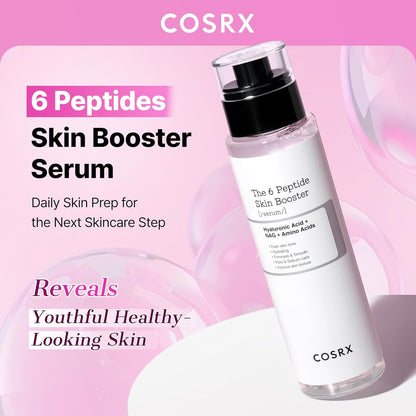 Revitalize Dull Skin with Our 6X Peptide Collagen Skin Booster Toner Serum - 5.07 Oz of Radiant Transformation